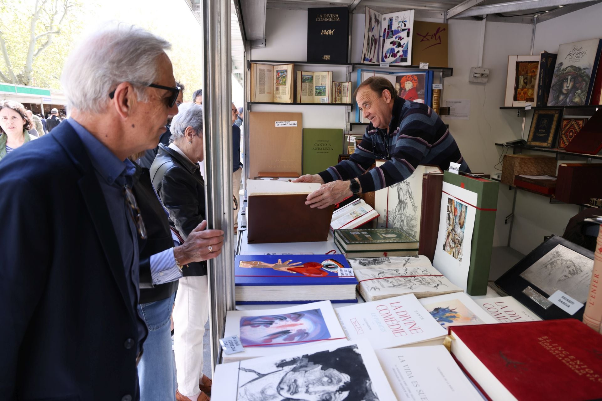 Feria del Libro Antiguo en Recoletos.
