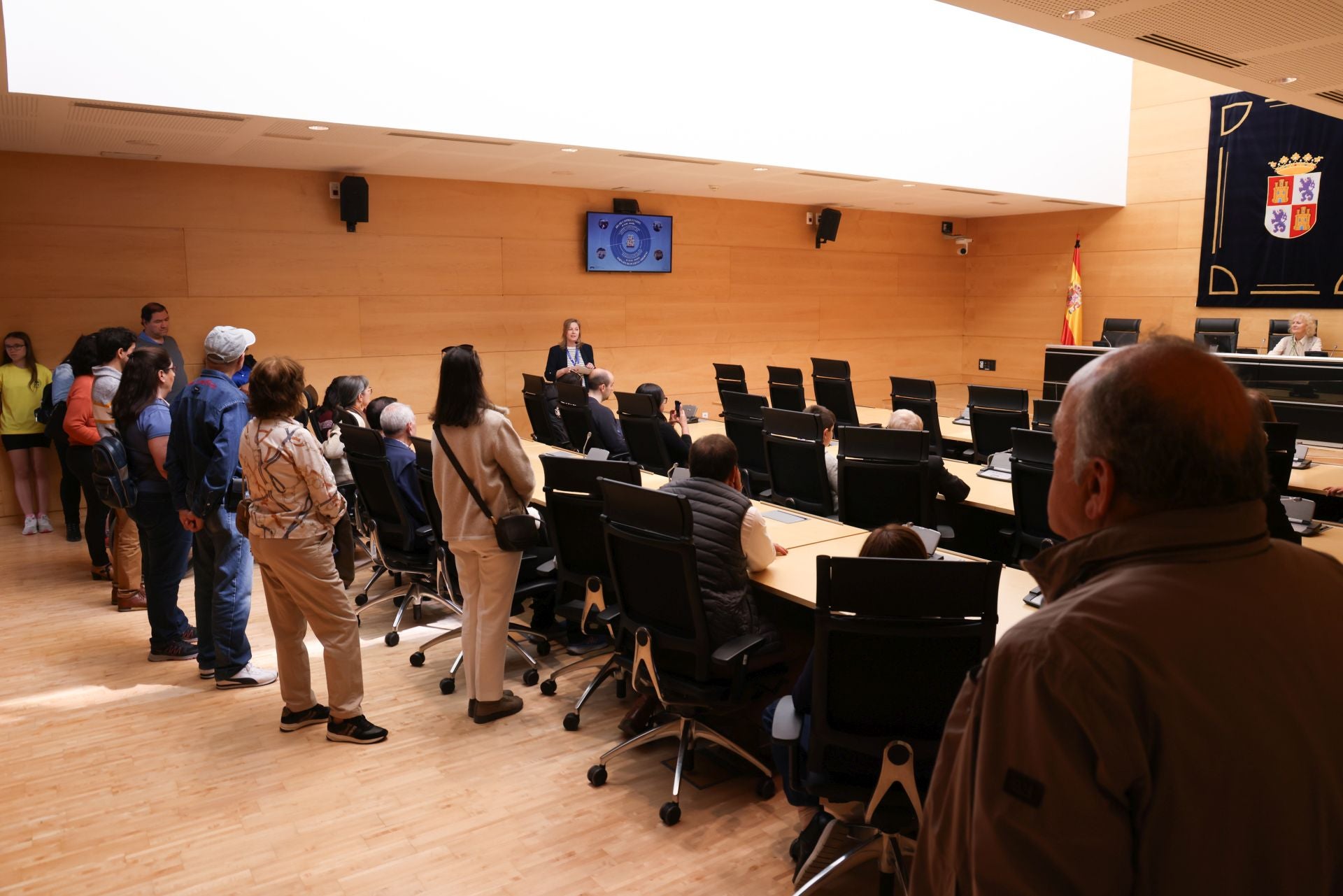 Jornada de puertas abiertas en Las Cortes de Castilla y León