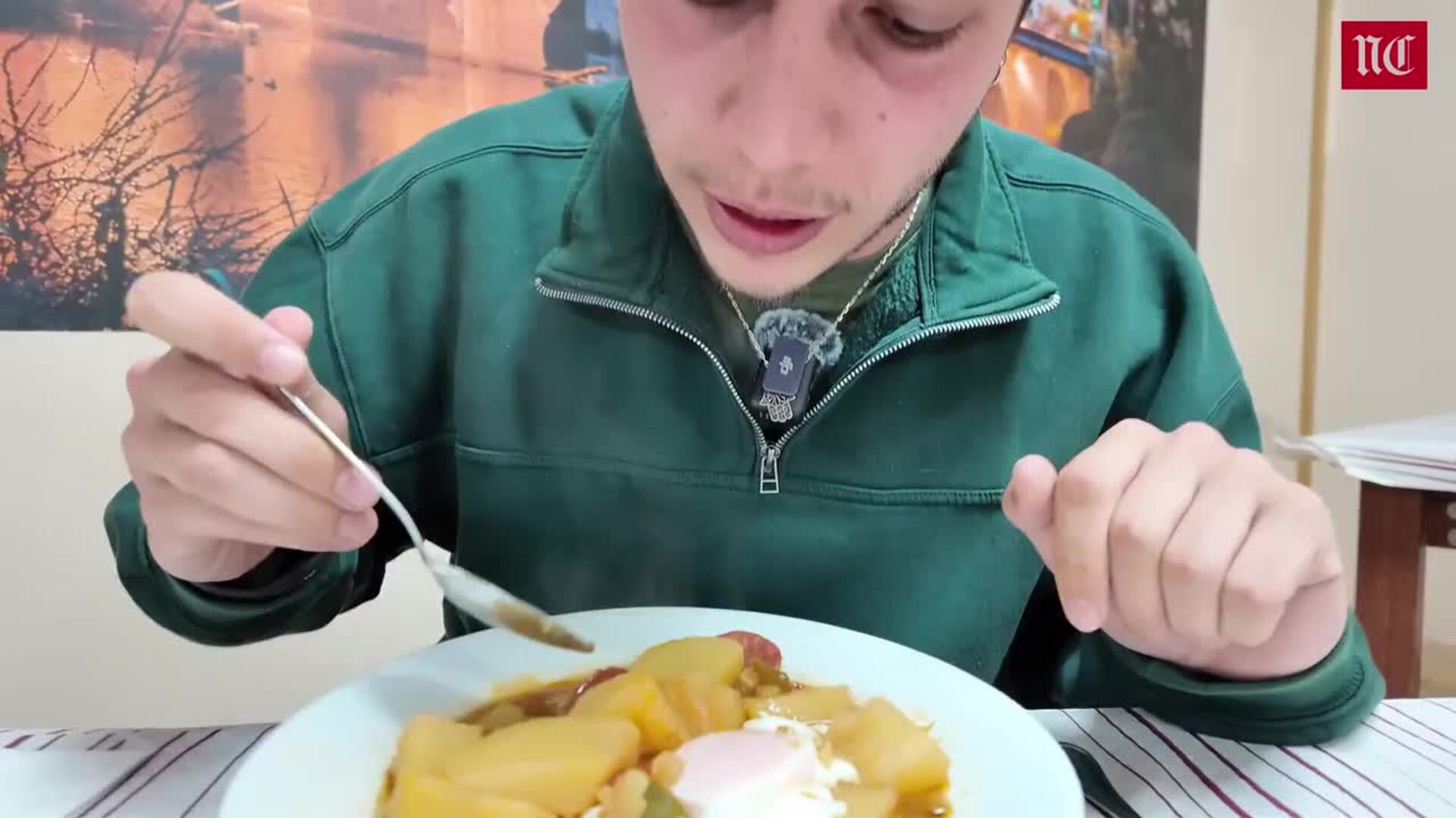 Menú del día en el Cafetín, en el polígono de San Cristóbal