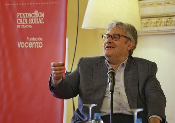 Juan Manuel de Prada, invitado en la última edición del Aula de Cultura.