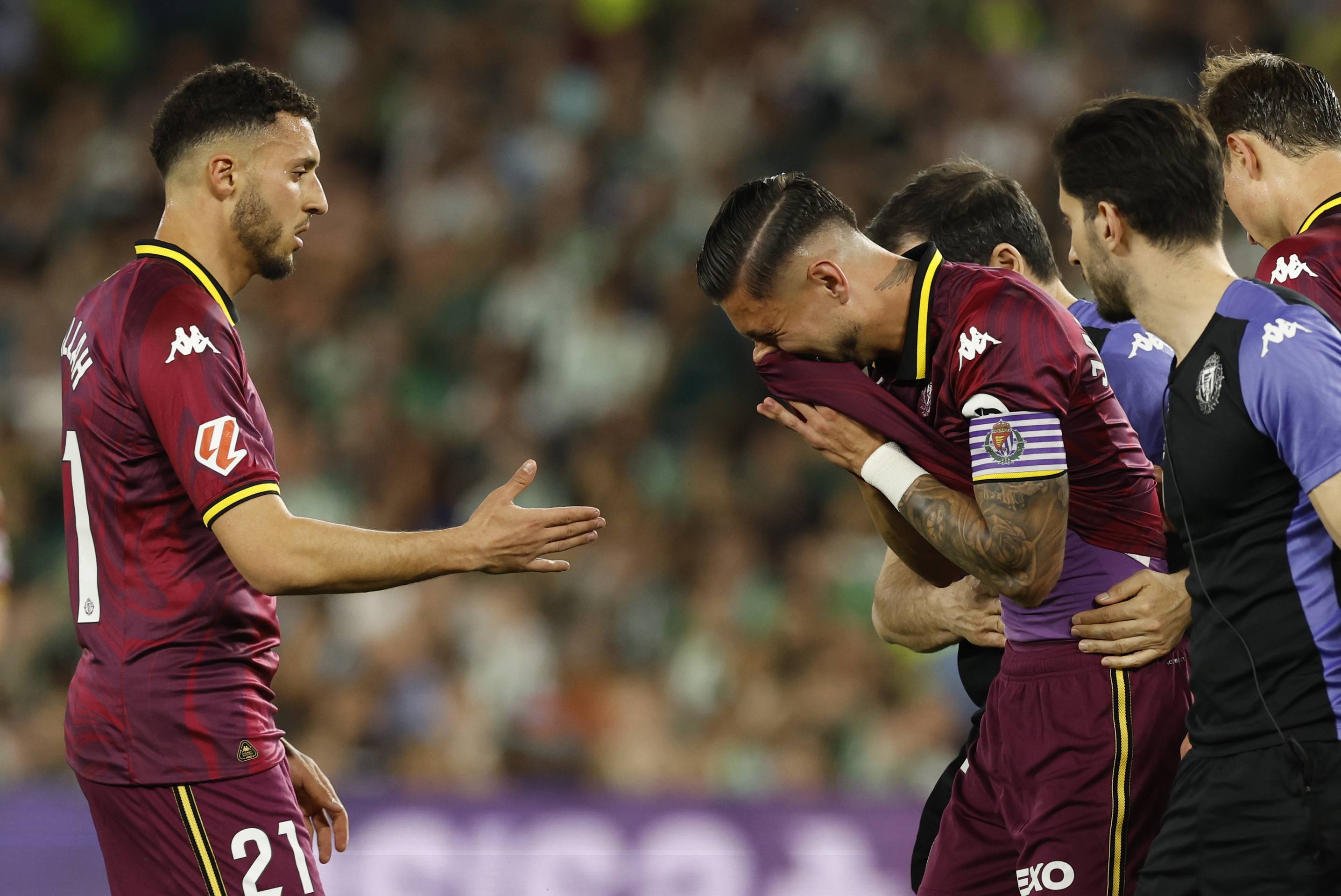 La derrota del descenso ante el Betis, en imágenes