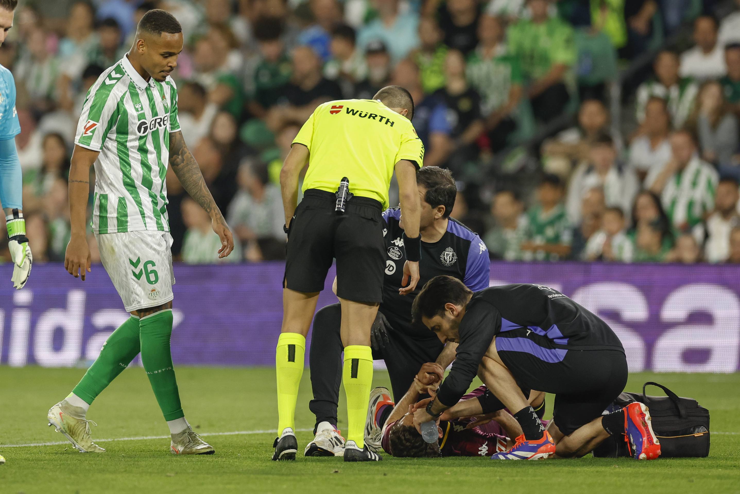 La derrota del descenso ante el Betis, en imágenes