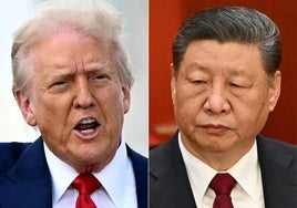 Donald Trump y Xi Jinping.
