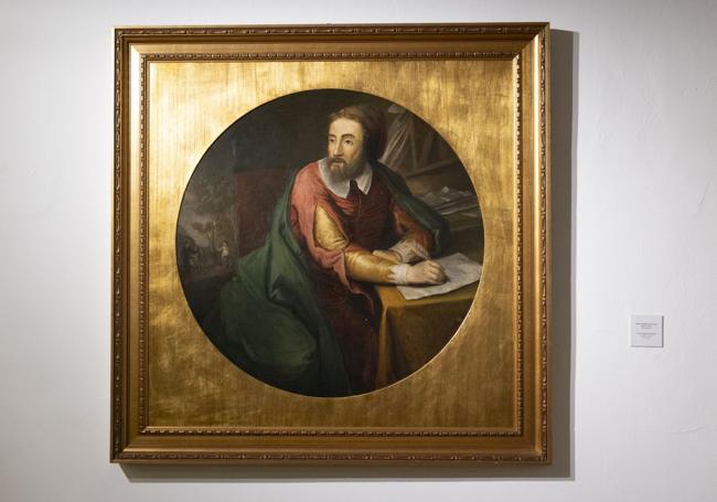 Retrato de Miguel de Cervantes.