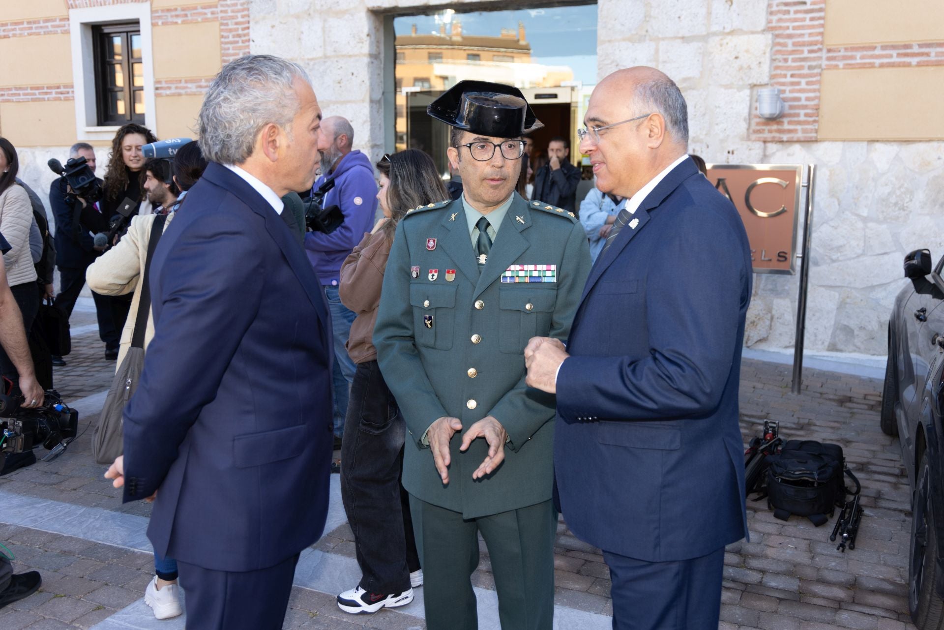 Óscar Puente en el encuentro organizado por El Norte de Castilla