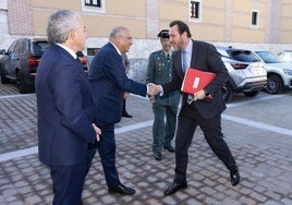 Óscar Puente en el encuentro organizado por El Norte de Castilla