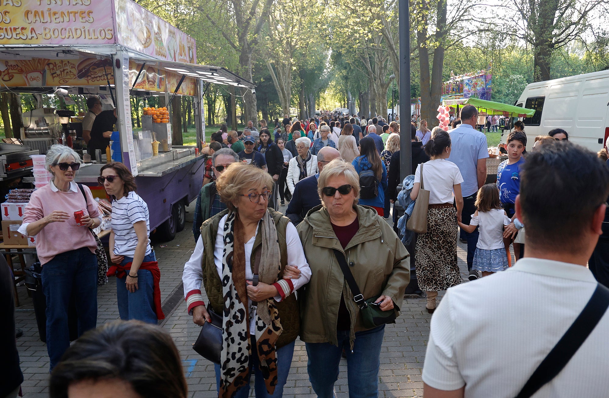 Fiesta en el parque del Sotillo por San Marcos
