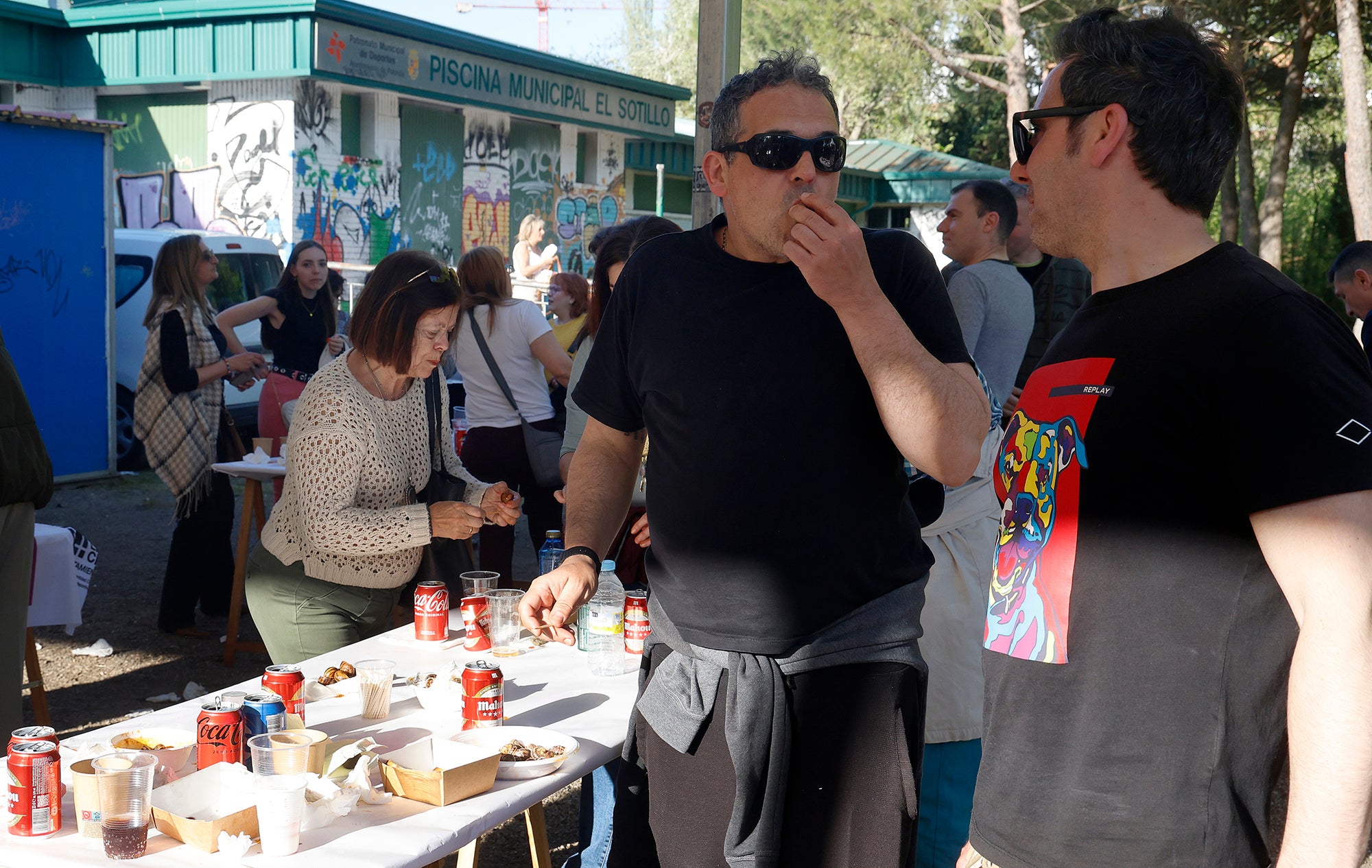Fiesta en el parque del Sotillo por San Marcos