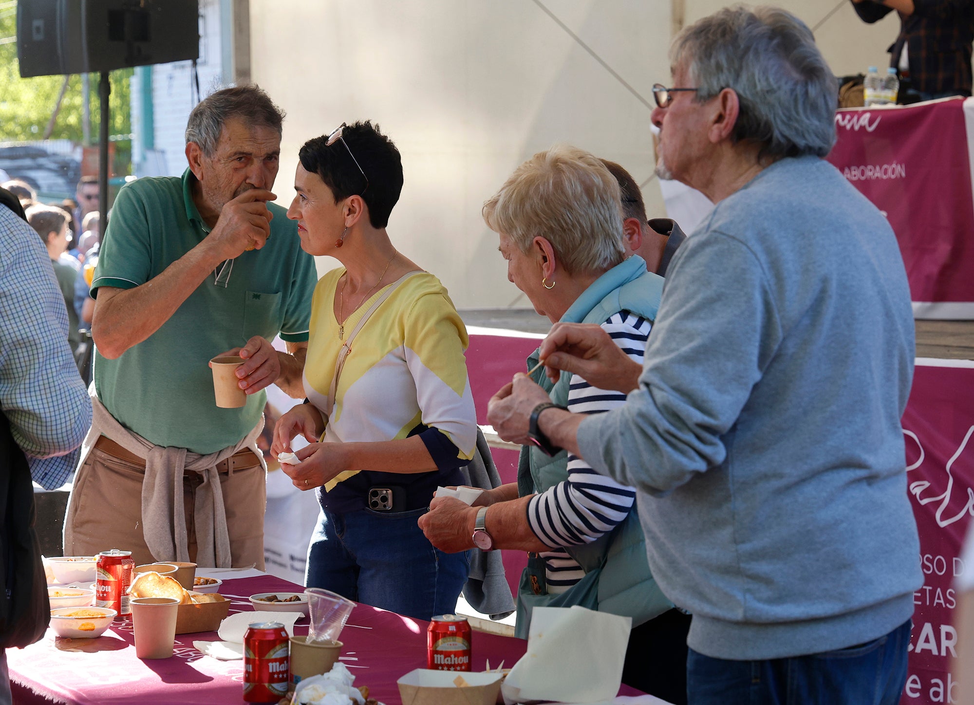 Fiesta en el parque del Sotillo por San Marcos