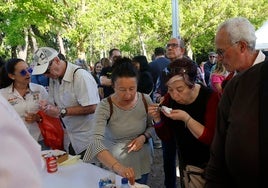 Fiesta en el parque del Sotillo por San Marcos