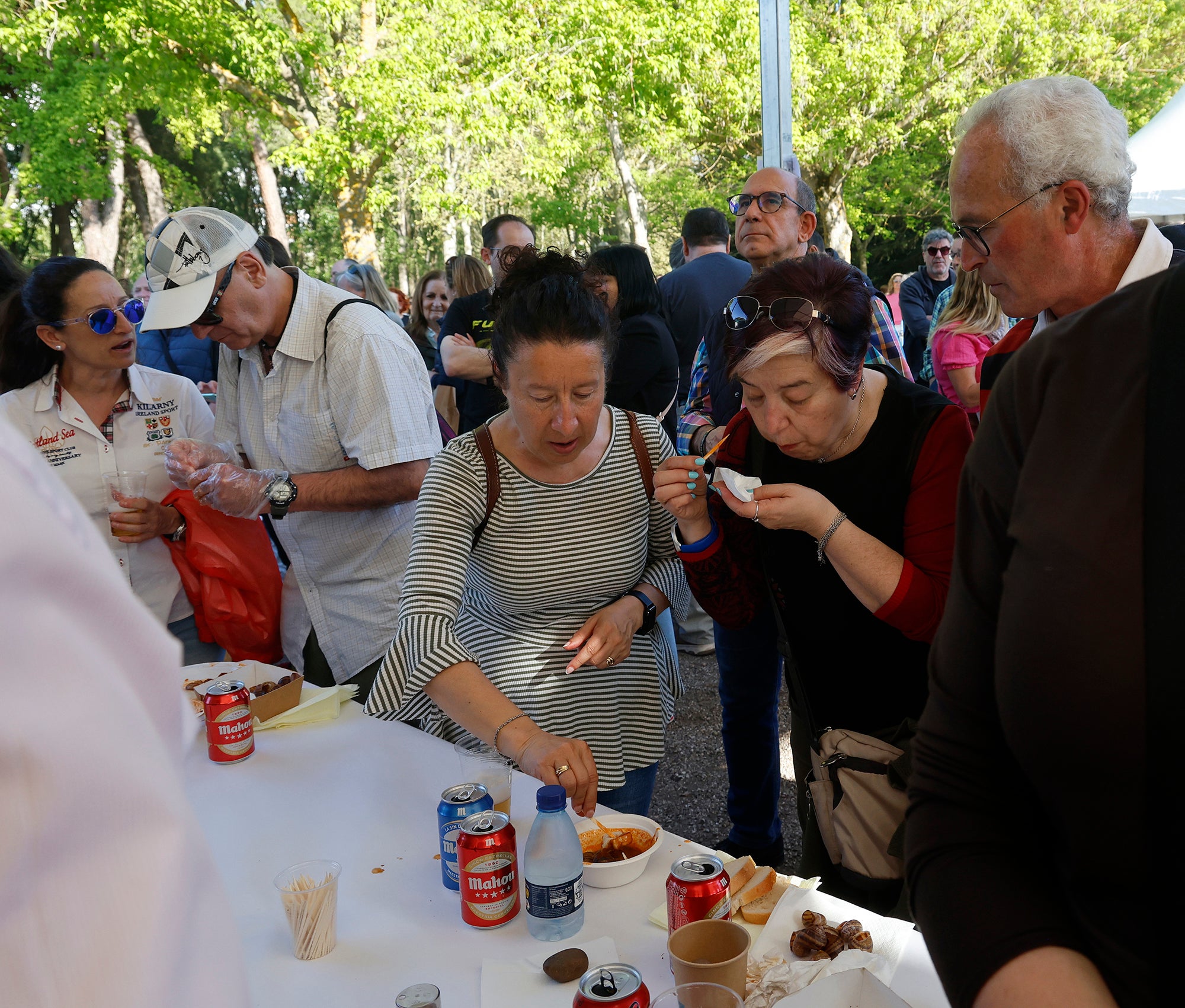 Fiesta en el parque del Sotillo por San Marcos