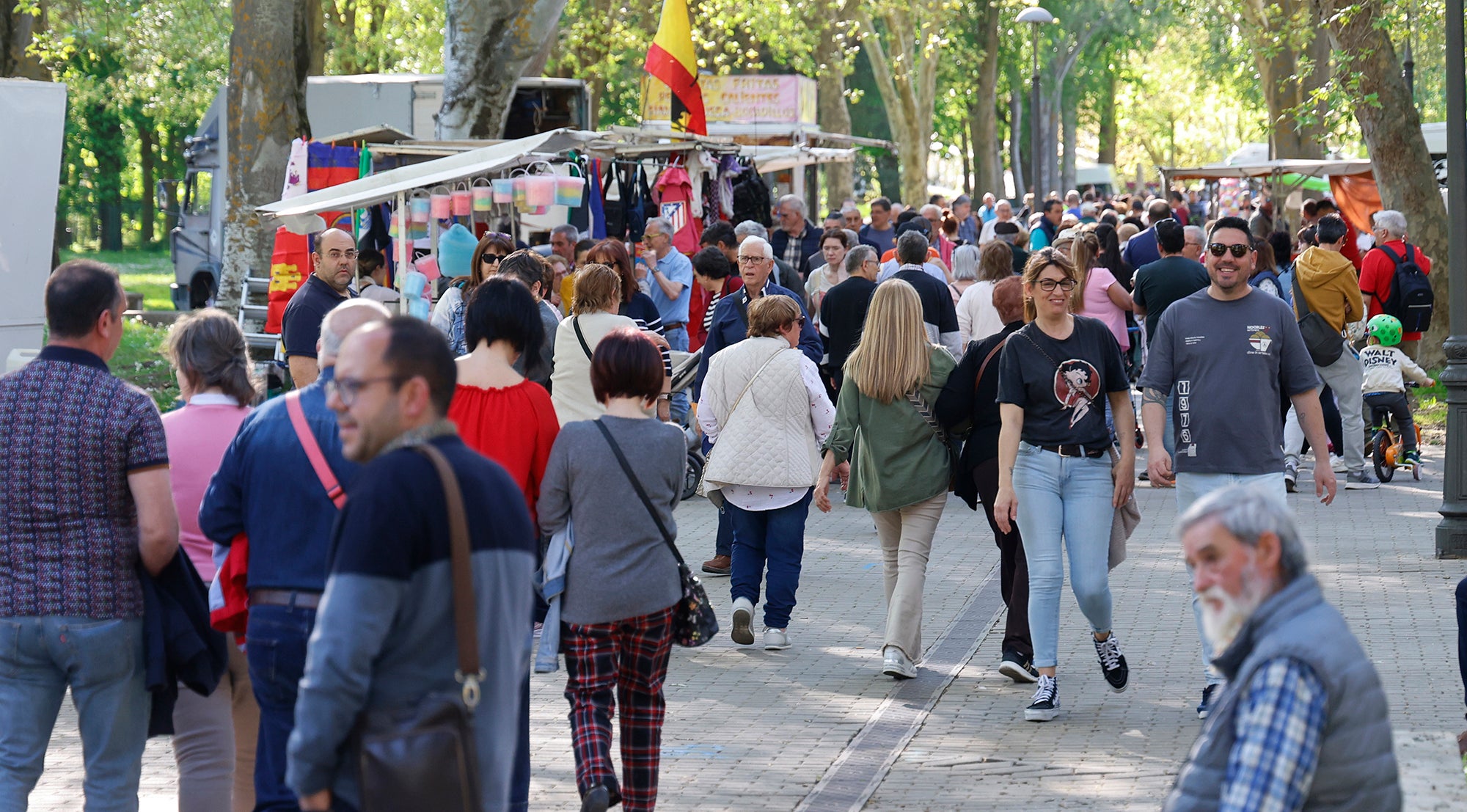 Fiesta en el parque del Sotillo por San Marcos