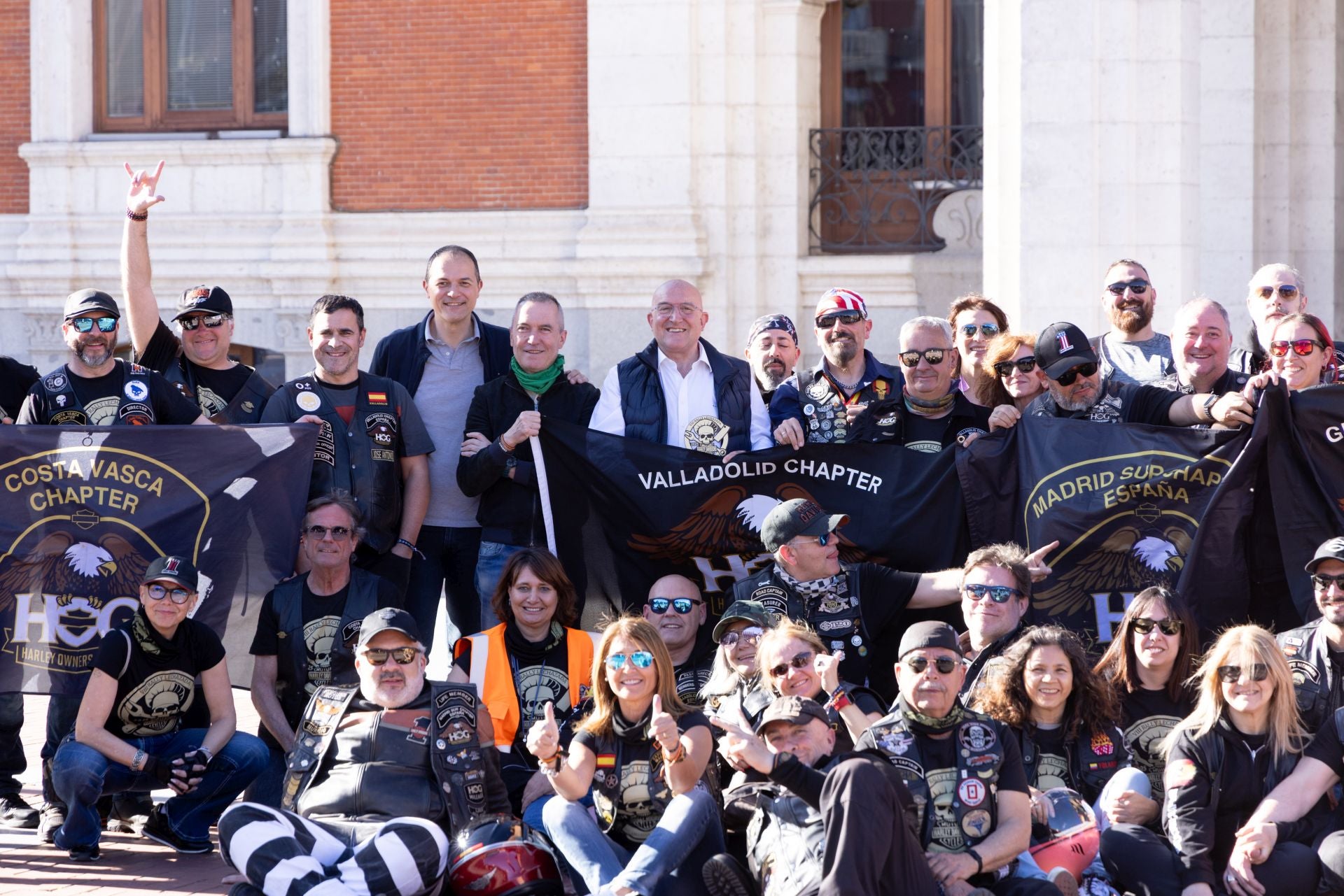 Las imágenes de las motos en la VIII Lechazada sobre Harley Davidson