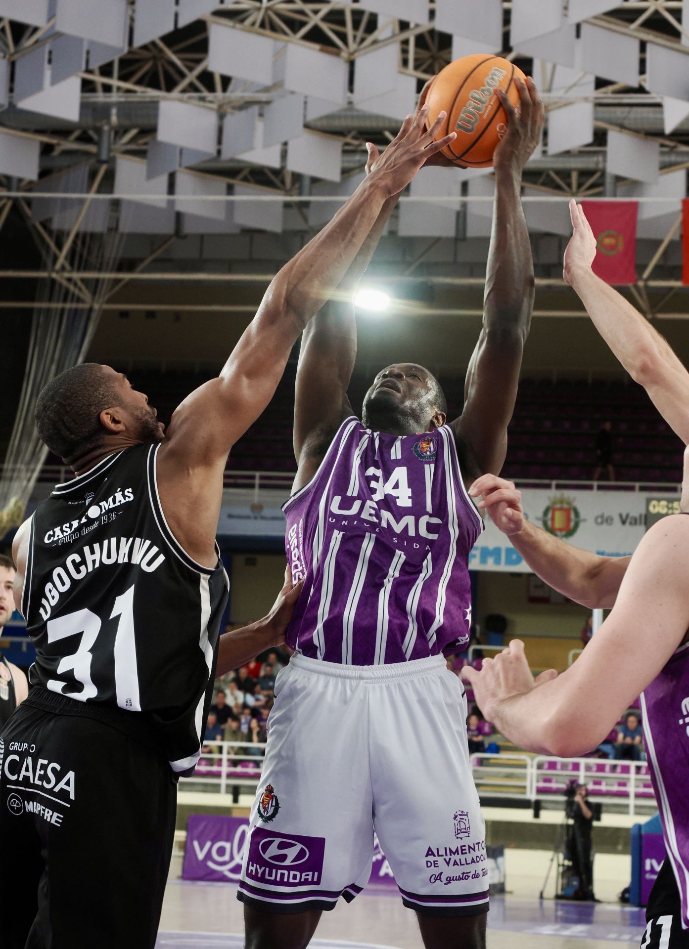 Las imágenes del partido entre el Real Valladolid y el Cartagena