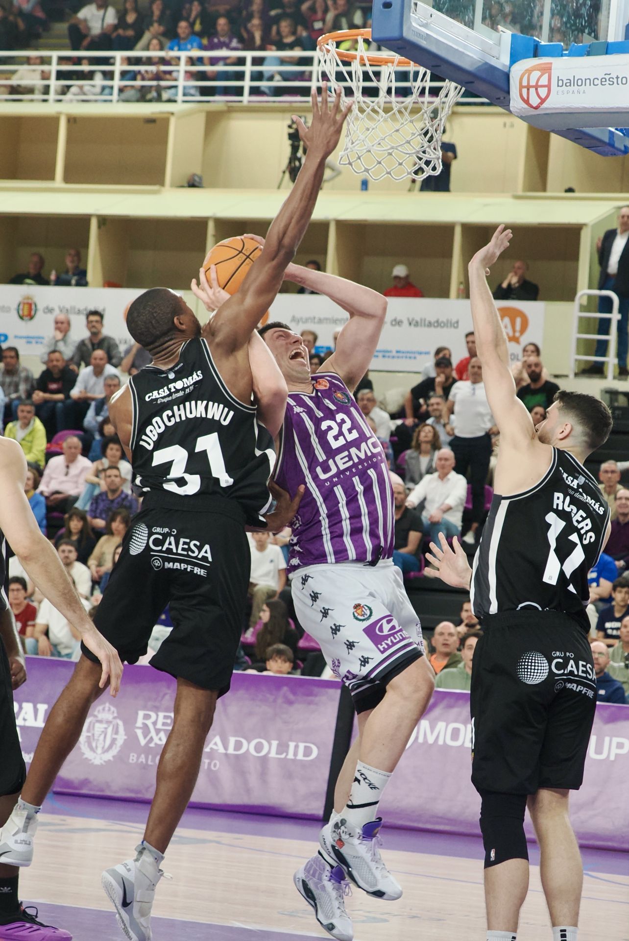 Las imágenes del partido entre el Real Valladolid y el Cartagena