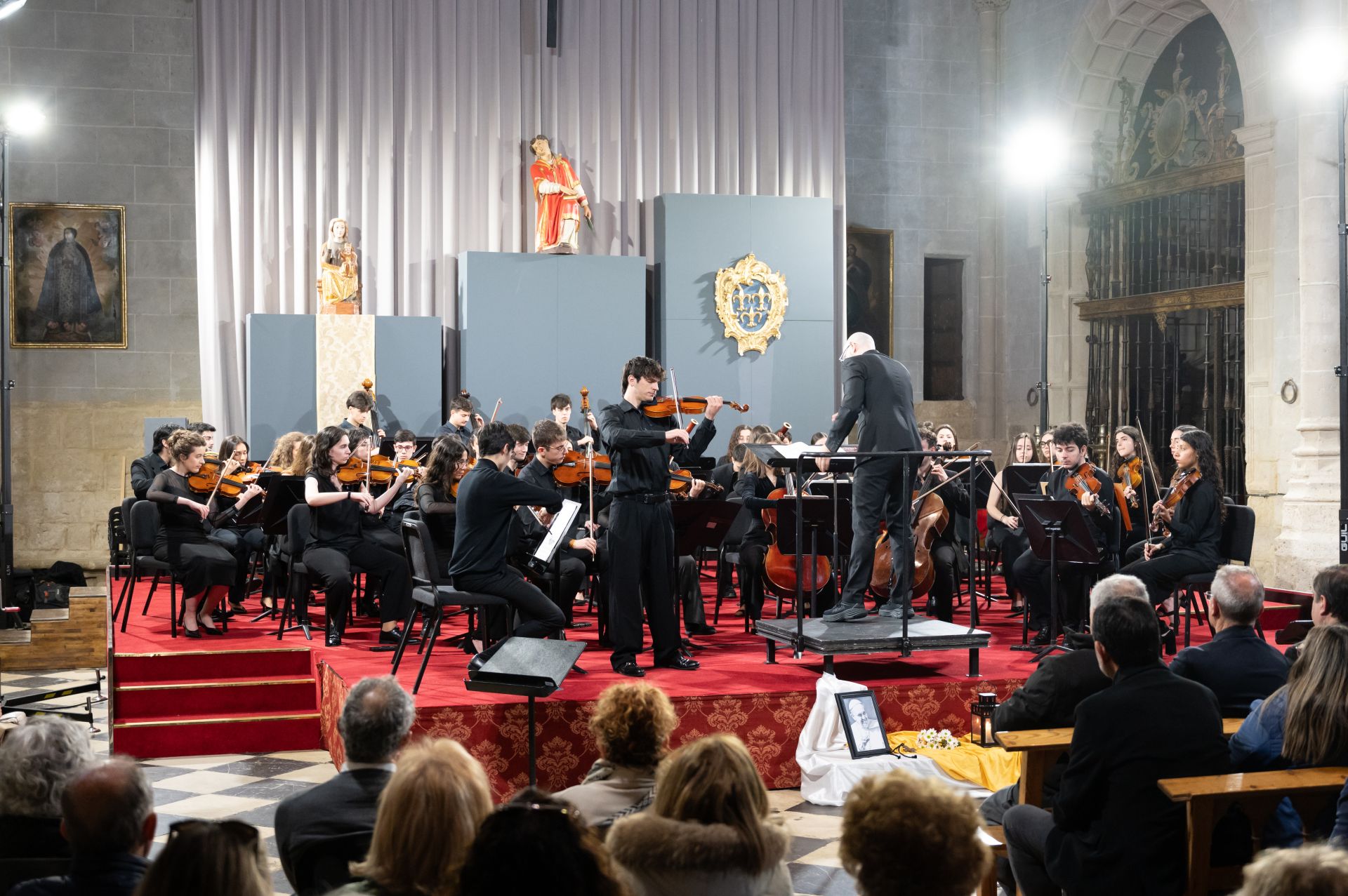 El concierto de la OSCyL Joven en la Catedral de Palencia, en imágenes