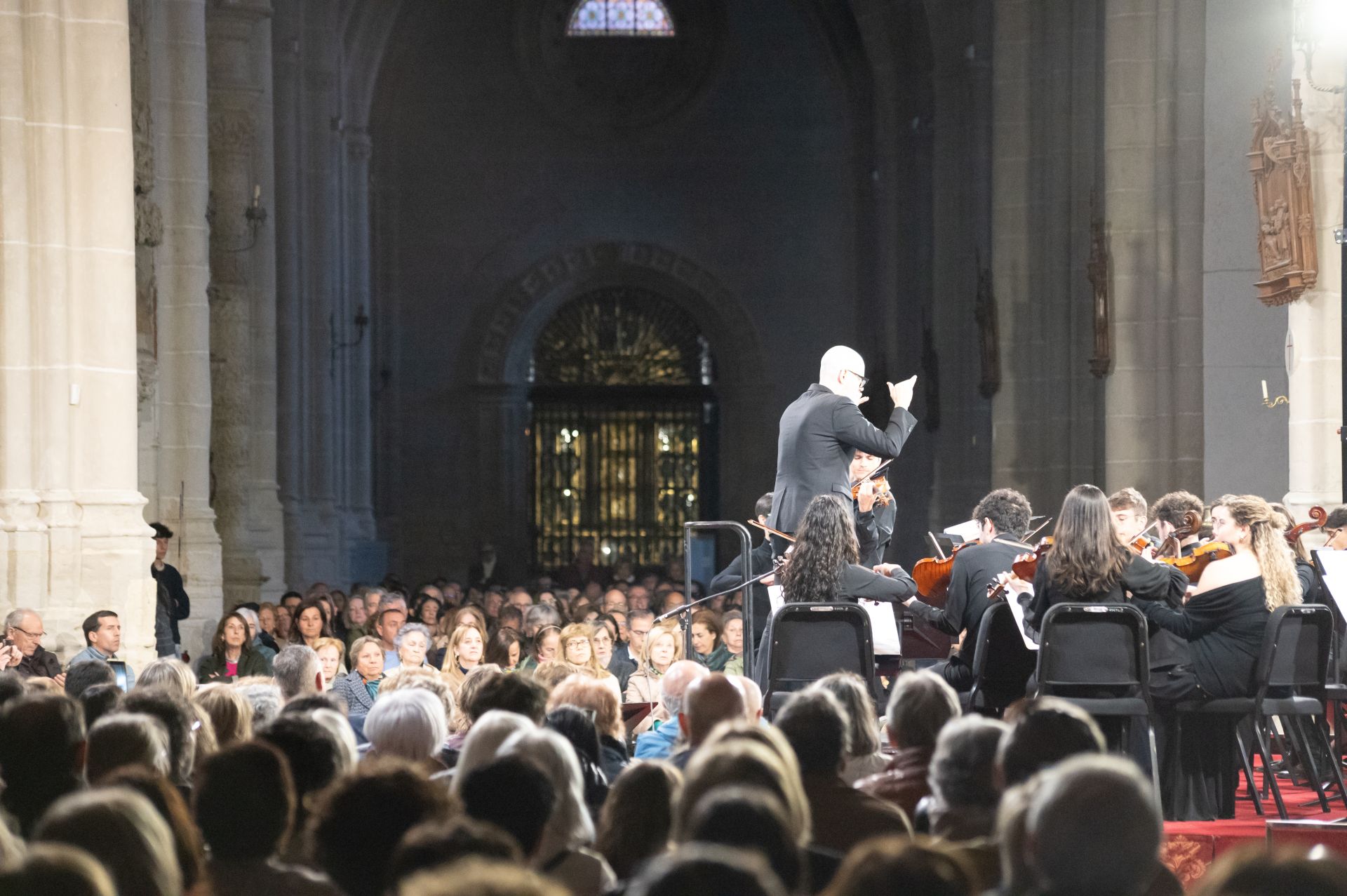 El concierto de la OSCyL Joven en la Catedral de Palencia, en imágenes