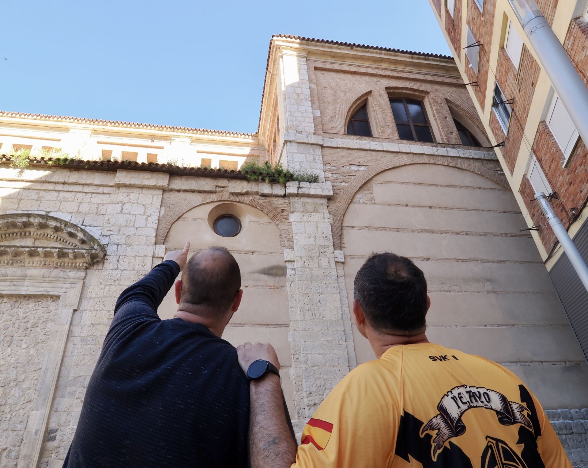 Estado de la cubierta y del entorno del Monasterio de las Huelgas