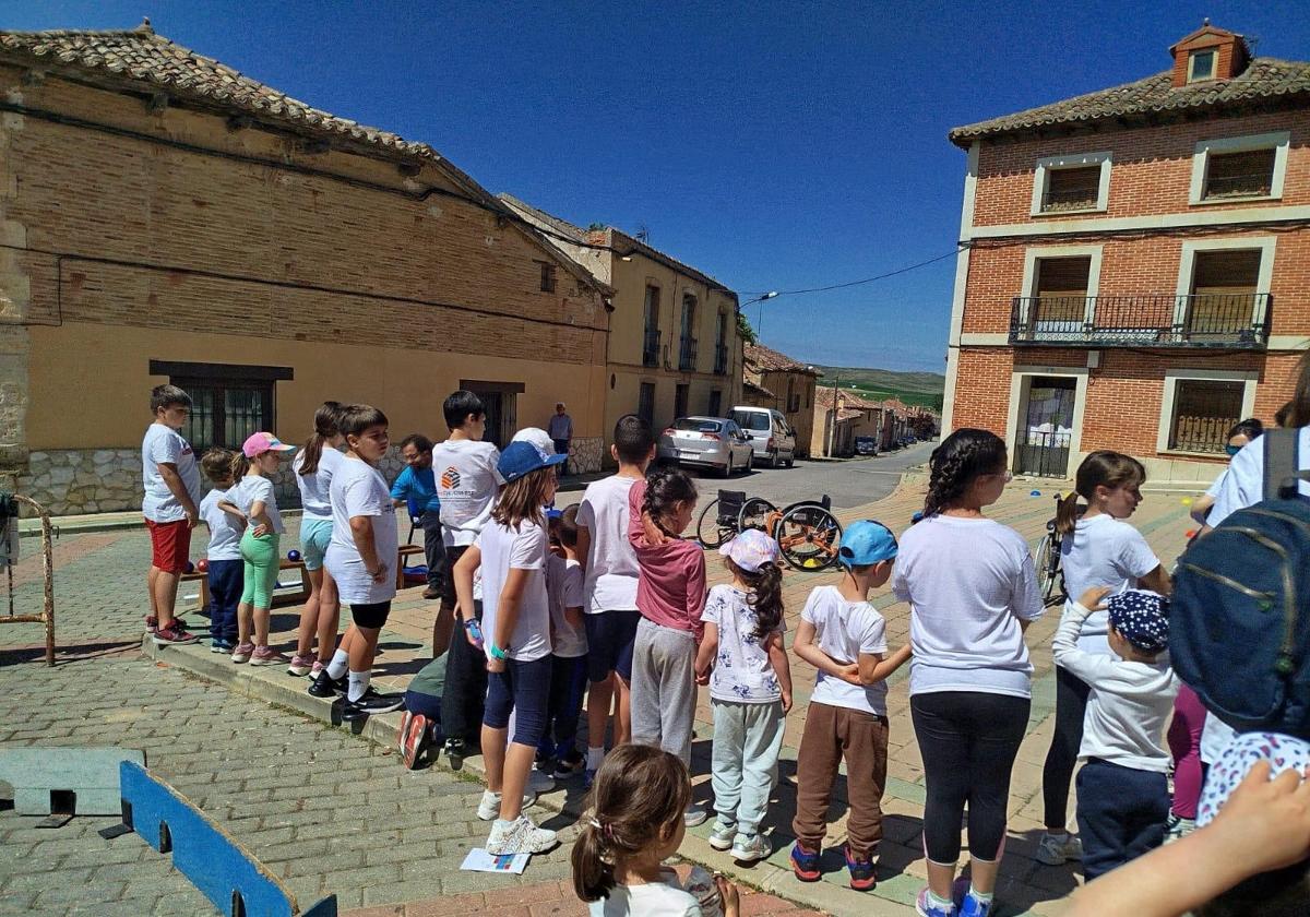 Las calles de Mota del Marqués se convierten en un gran polideportivo