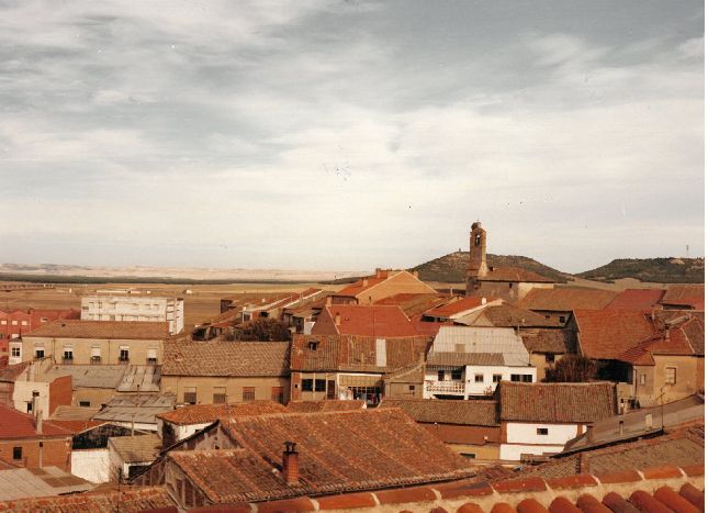 Vista de la localidad en 1990.