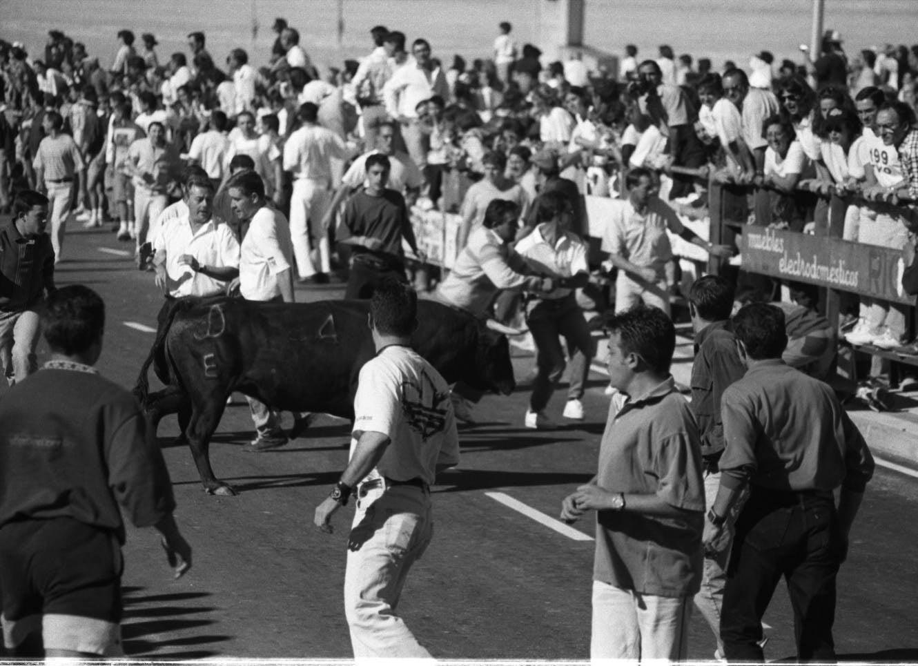Encierros de las fiestas de 1996.