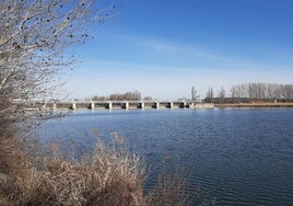 Embalse de San José, en Valladolid, en una imagen de archivo.