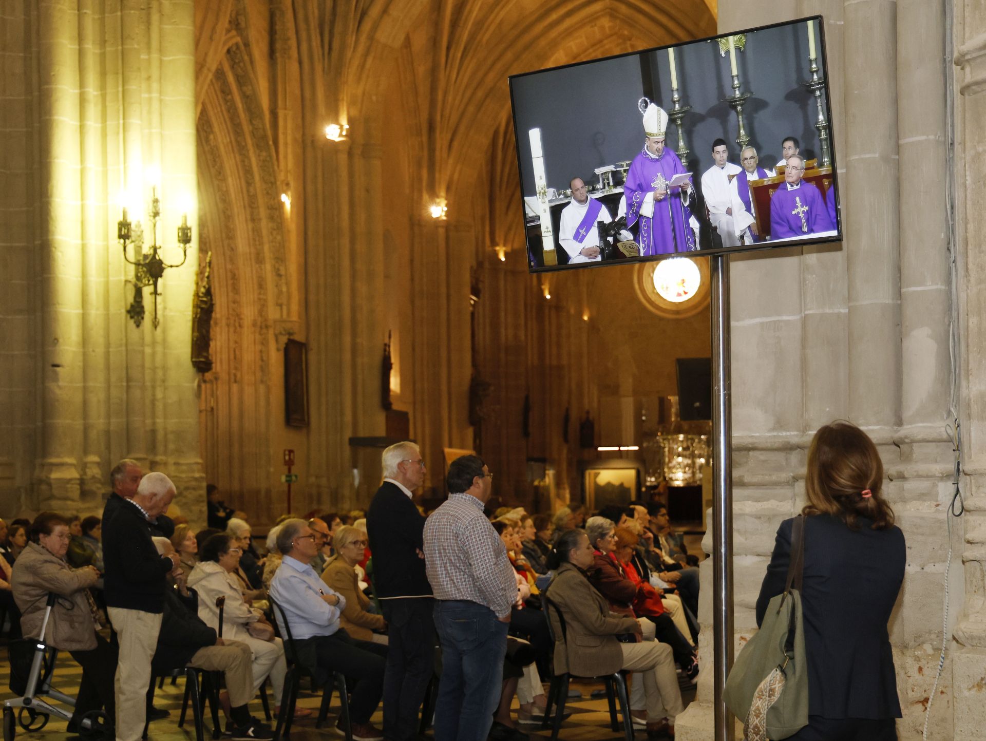 Así ha sido el funeral del Papa en la Catedral de Palencia