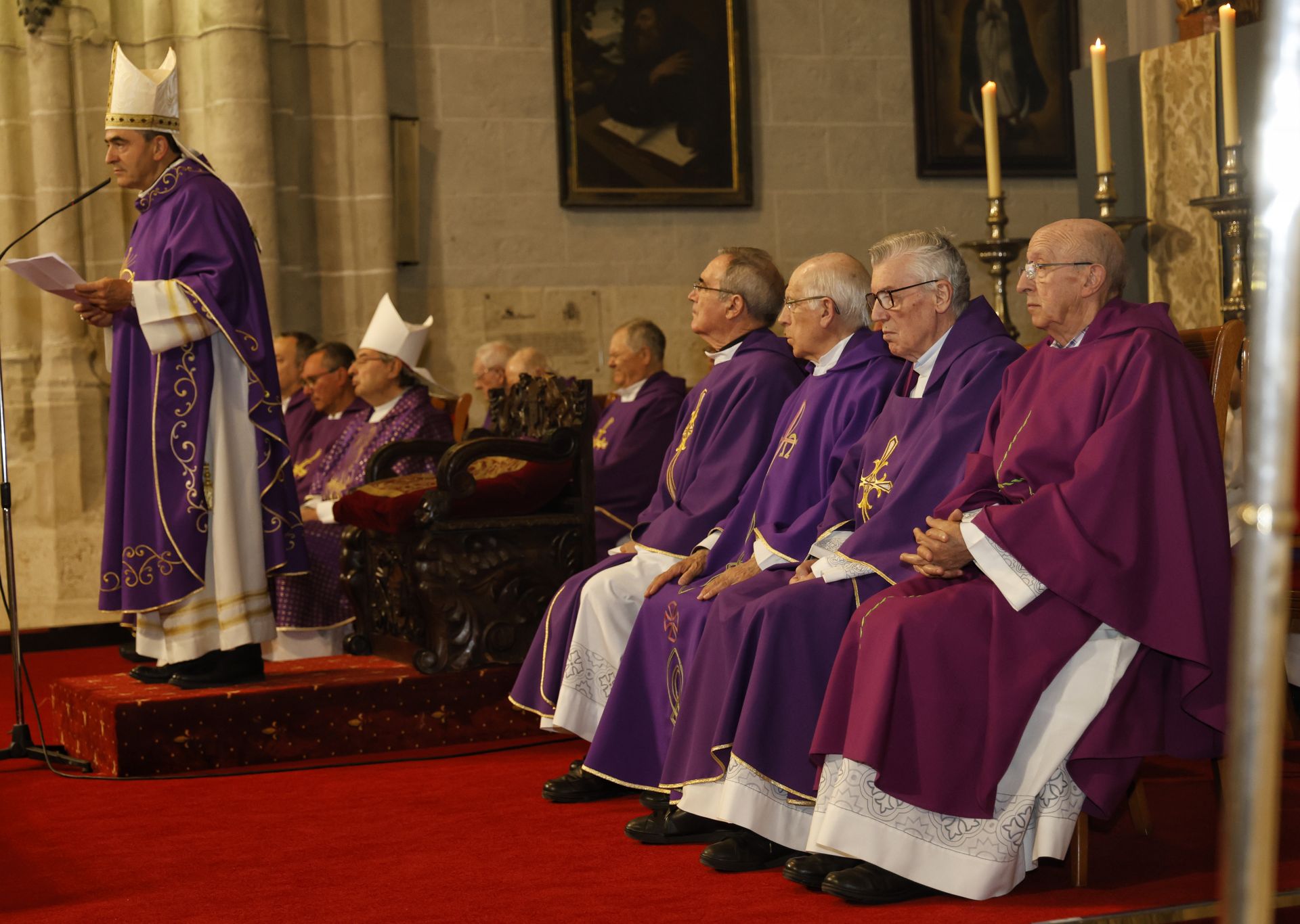 Así ha sido el funeral del Papa en la Catedral de Palencia