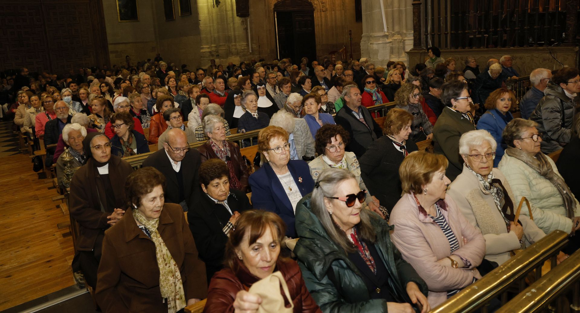 Así ha sido el funeral del Papa en la Catedral de Palencia