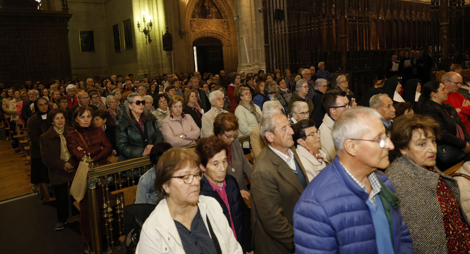 Así ha sido el funeral del Papa en la Catedral de Palencia