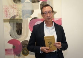 Tomás Sánchez Santiago presentó el poemario ganador en la Fundación Segundo y Santiago Montes en septiembre del pasado año.
