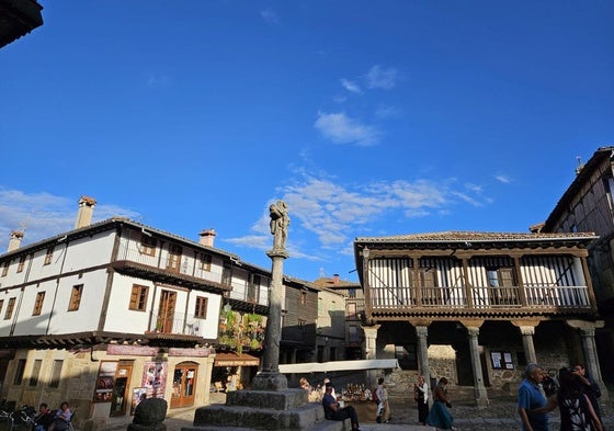 Plaza Mayor de La Alberca.
