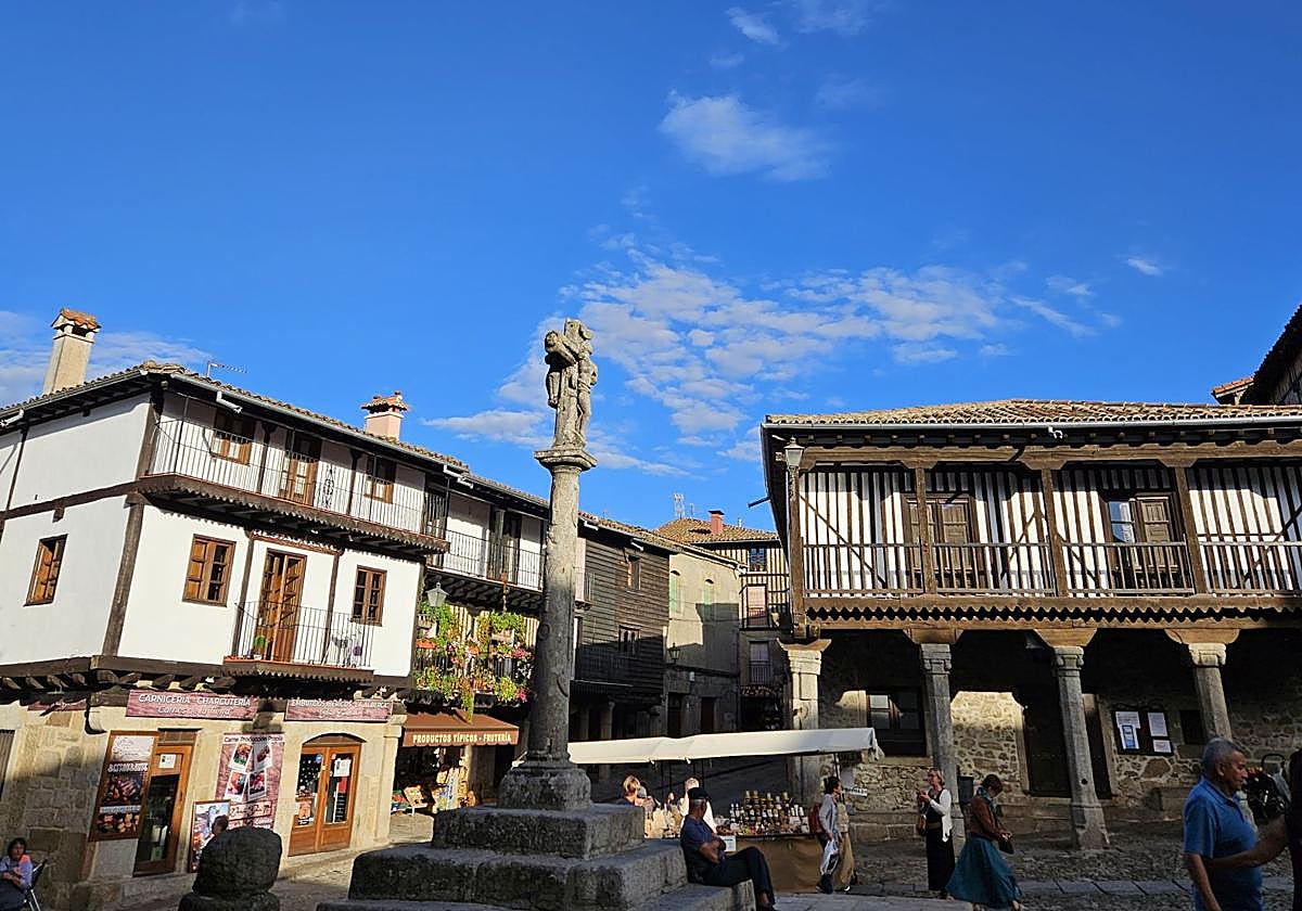 Plaza Mayor de La Alberca.