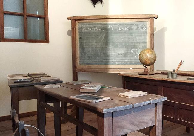 Aula del siglo XIX y principios del XX.