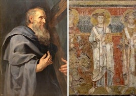 San Ciríaco de Atalia y San Atanasio.