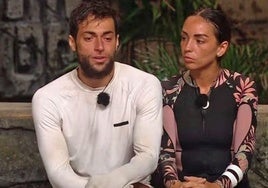Montoya y Anita en 'Supervivientes'.
