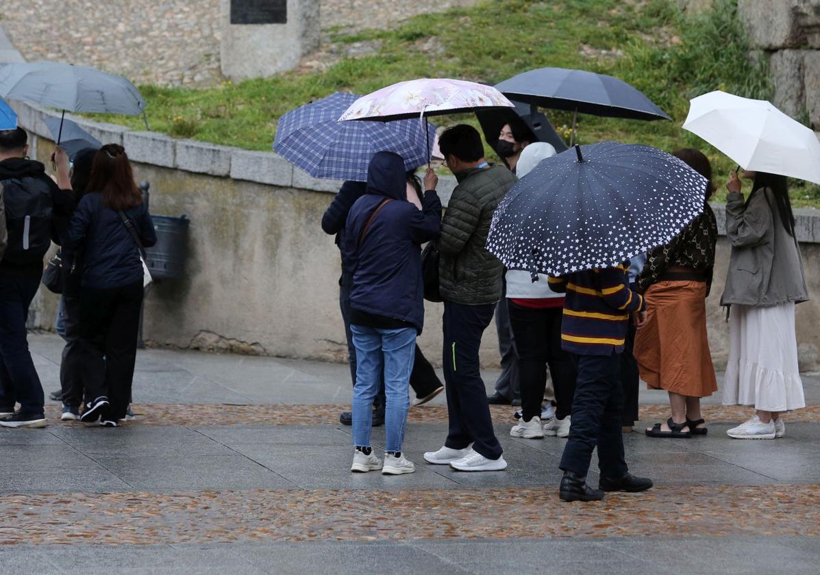 Un temporal de tormentas y precipitaciones pone sobre aviso toda Segovia