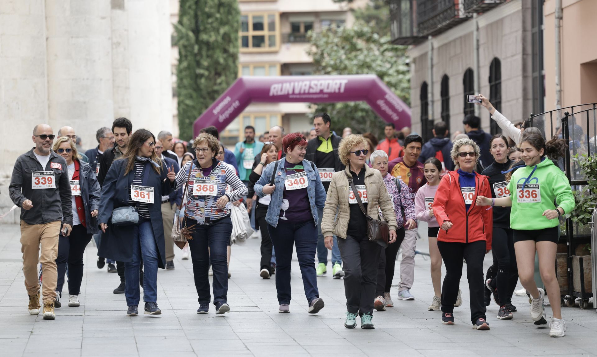 Las imágenes de la Carrera del Trabajo