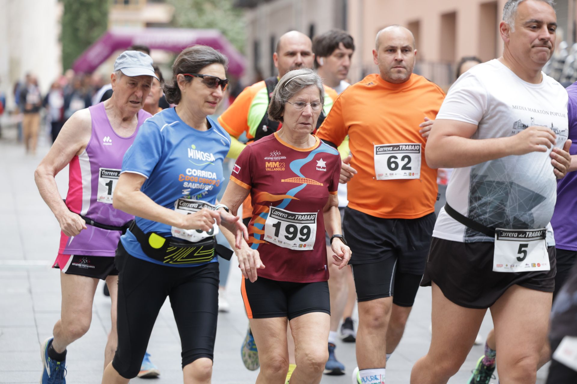 Las imágenes de la Carrera del Trabajo