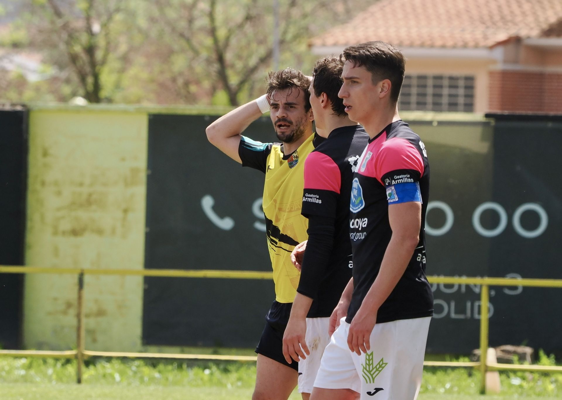 El partido entre el Mojados y el Almazán, en imágenes