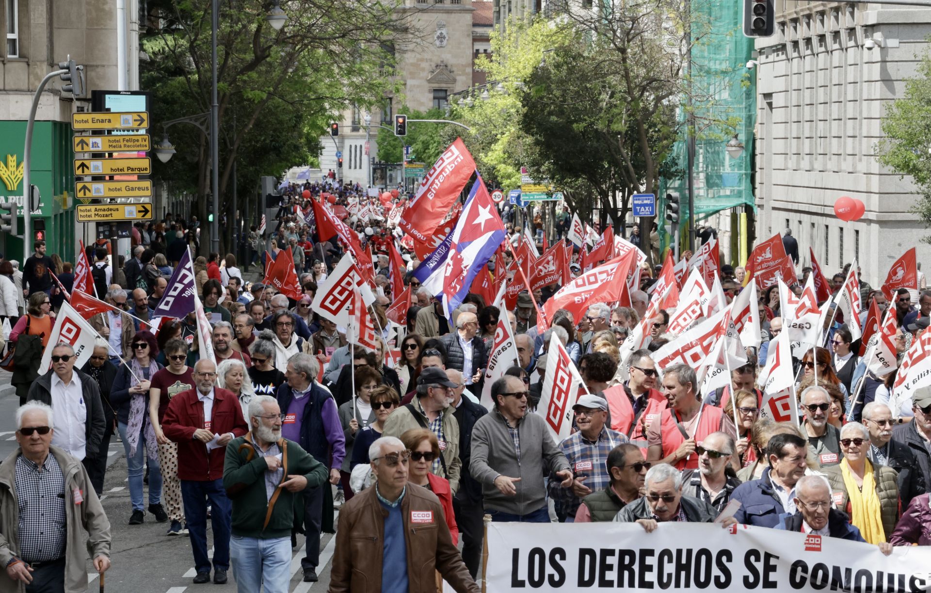 La manifestación del Primero de Mayo, en imágenes