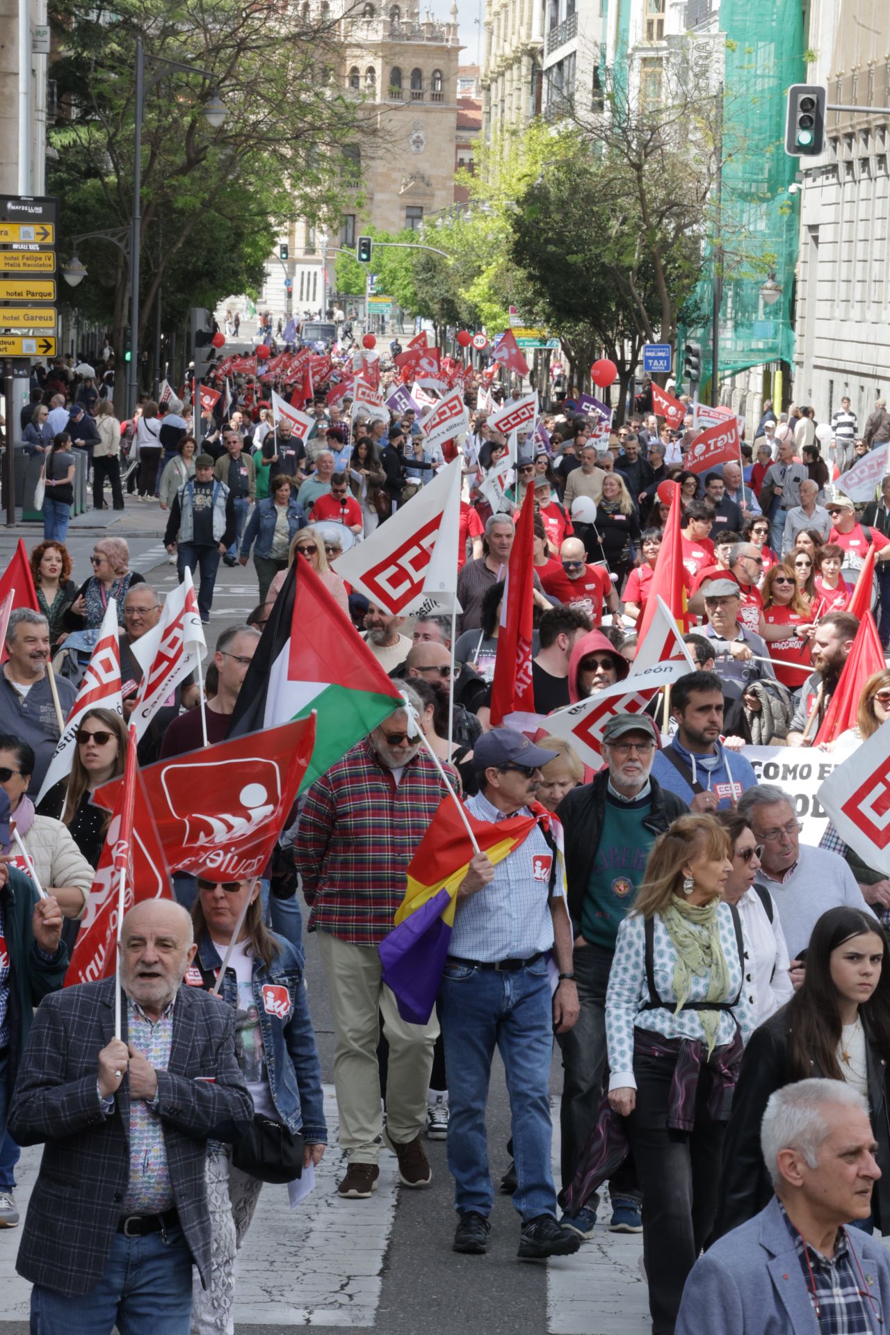 La manifestación del Primero de Mayo, en imágenes