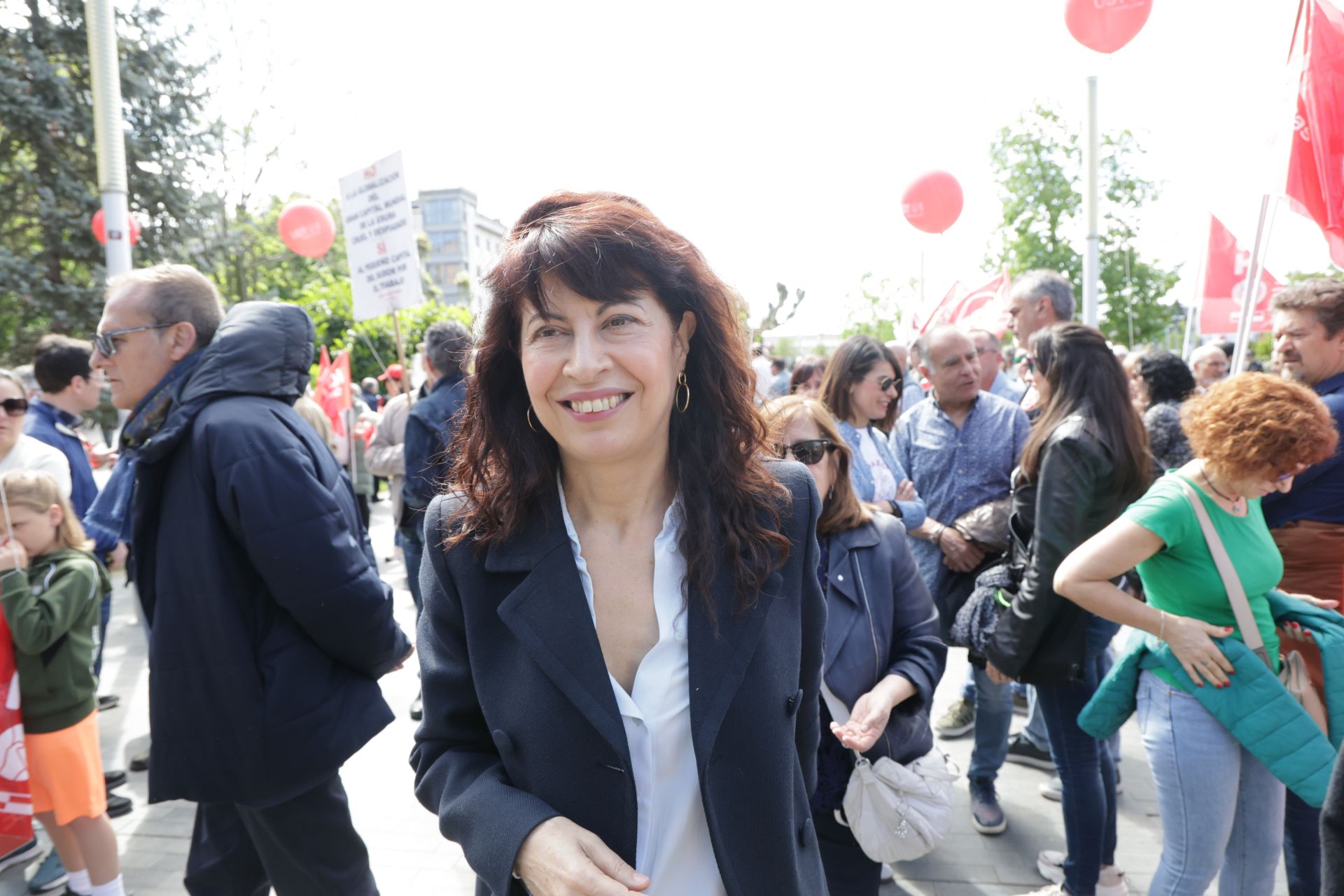 La manifestación del Primero de Mayo, en imágenes