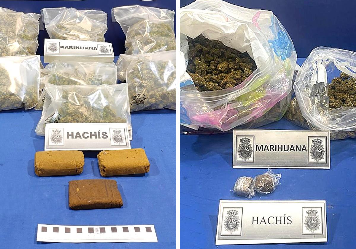 Detenido un camello de Parquesol tras hallar un kilo de drogas que ocultó en un parque