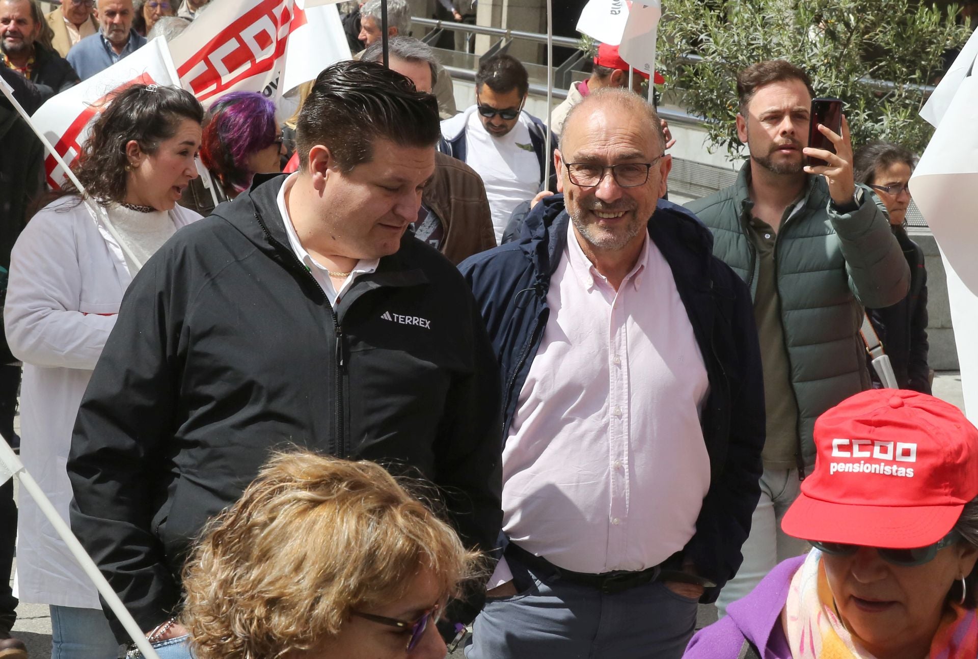 Fotografías de la manifestación del Primero de Mayo en Segovia