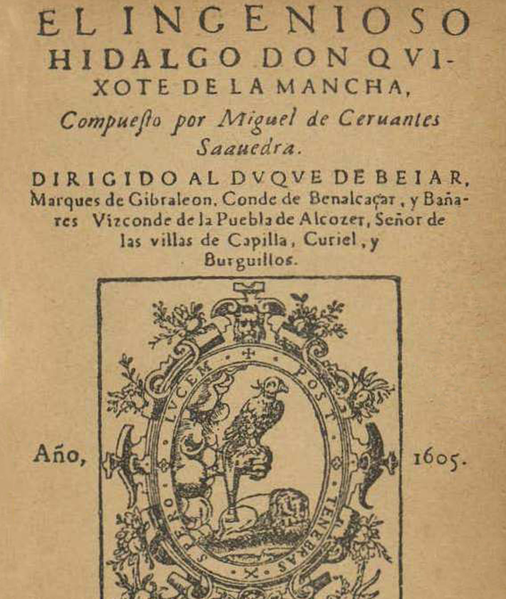 Imagen secundaria 2 - La Casa de Cervantes en dos instantánea antiguas y ejemplar del Quijote de 1605.