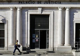 La Audiencia Provincial de Valladolid, en la calle Angustias.