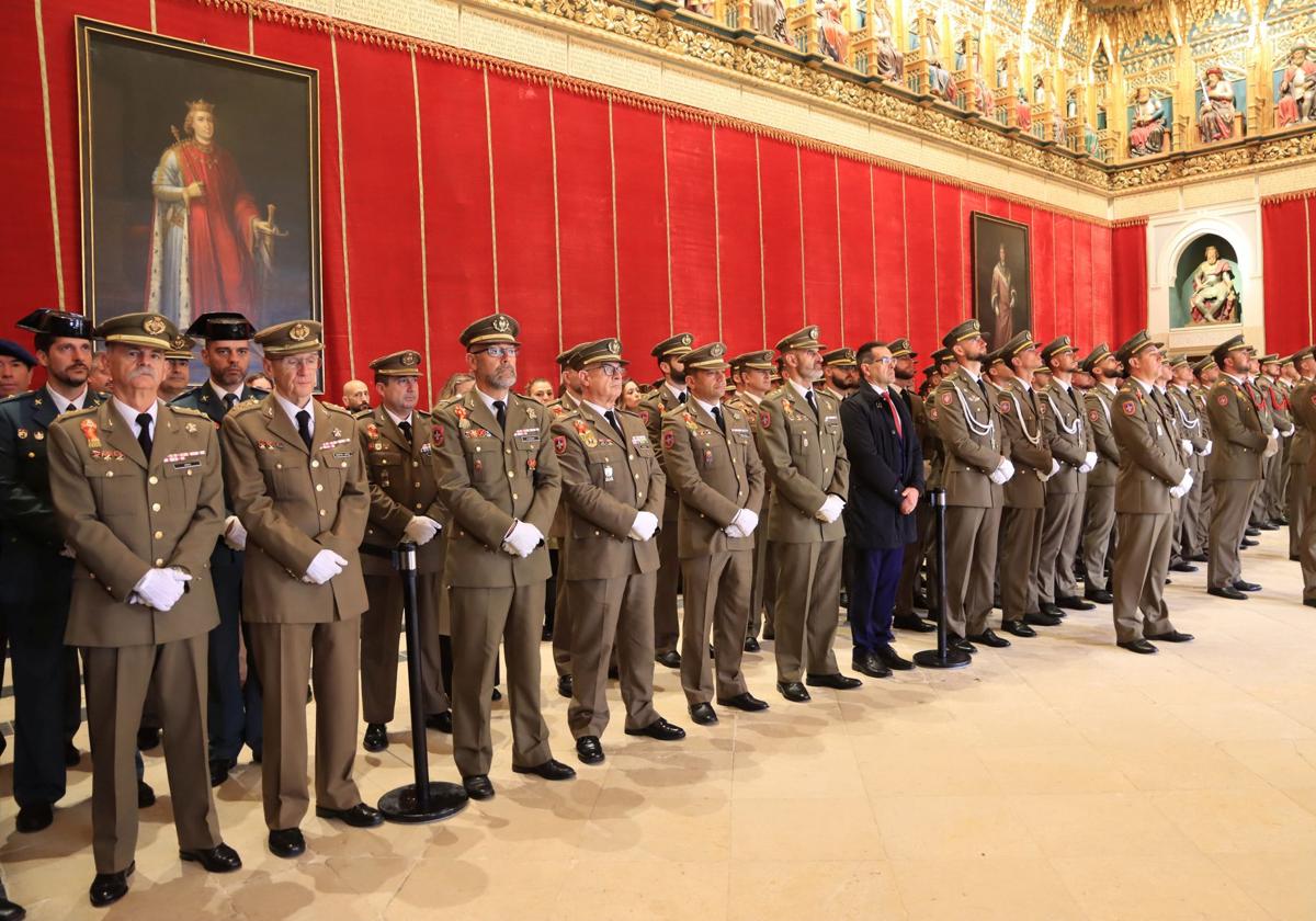 Fotos del acto del Dos de Mayo en el Alcázar de Segovia