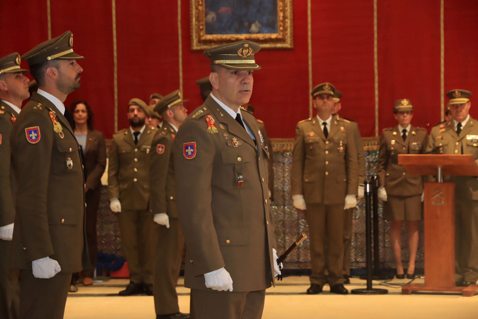 Fotos del acto del Dos de Mayo en el Alcázar de Segovia