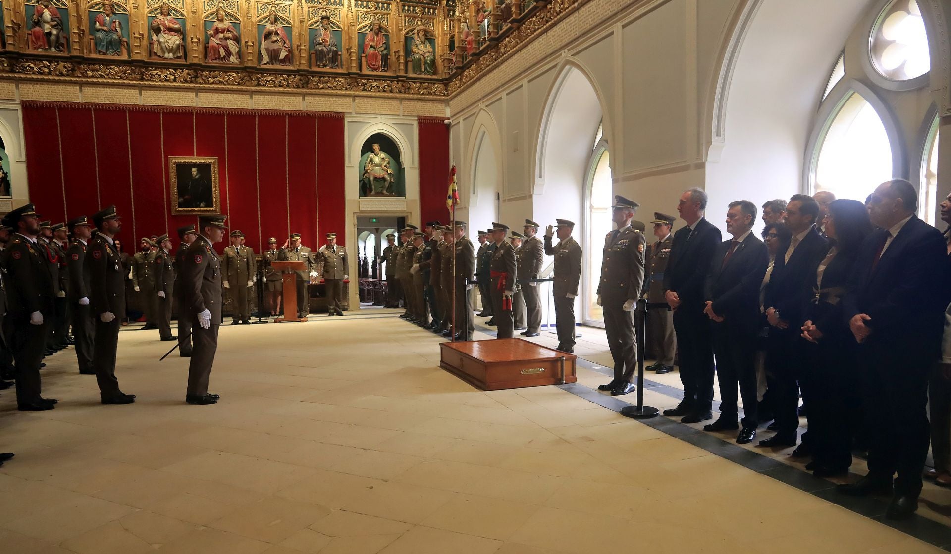 Fotos del acto del Dos de Mayo en el Alcázar de Segovia
